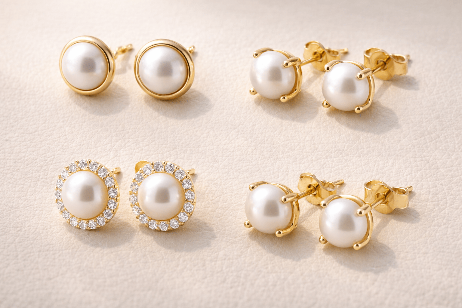 pearlsonly-blog-99-image-5-pearl - Estilos de botones aretes de oro con perlas - Joyas con perlas - pearlsonly