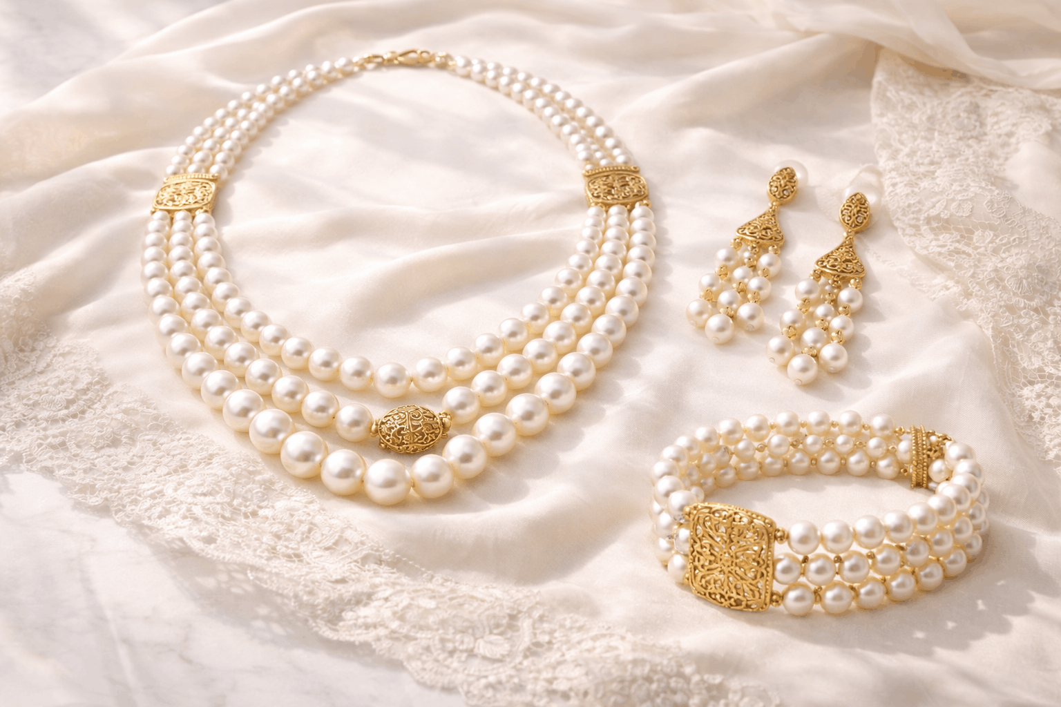 04. Joyería de perlas nupcial en Arabia Saudita