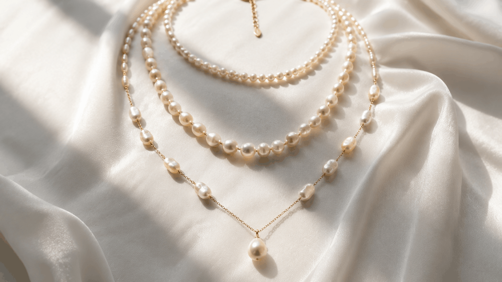 02. Collares de Perlas en Capas — La Tendencia Más Grande del Momento