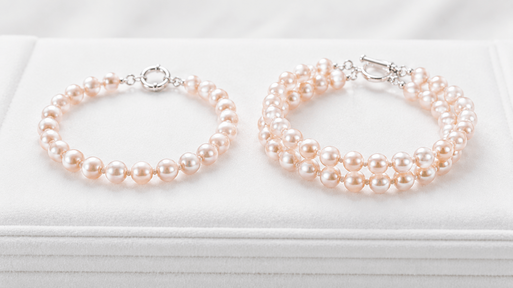 02. Pulsera de un hilo vs. de dos hilos