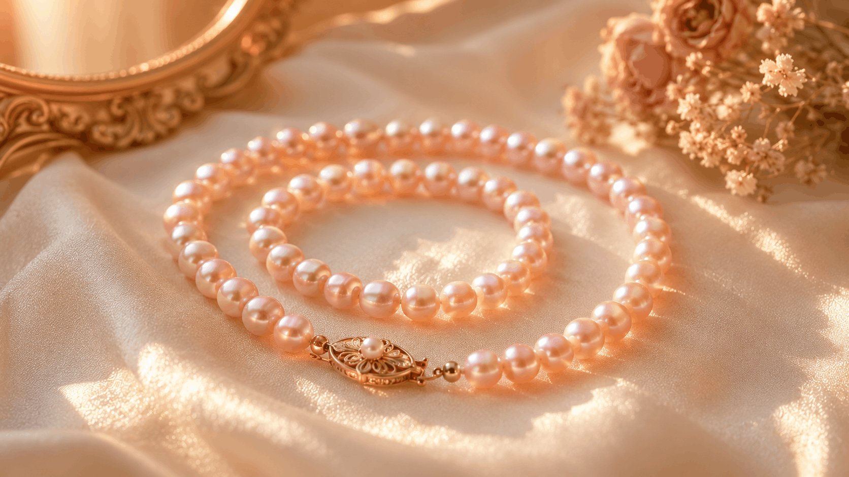 04. Collar de perlas rosas — La pieza central de cualquier colección