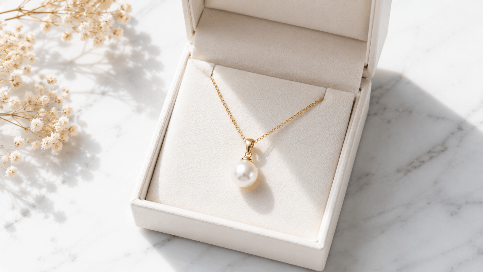 05. Colgante de perla de agua dulce como regalo