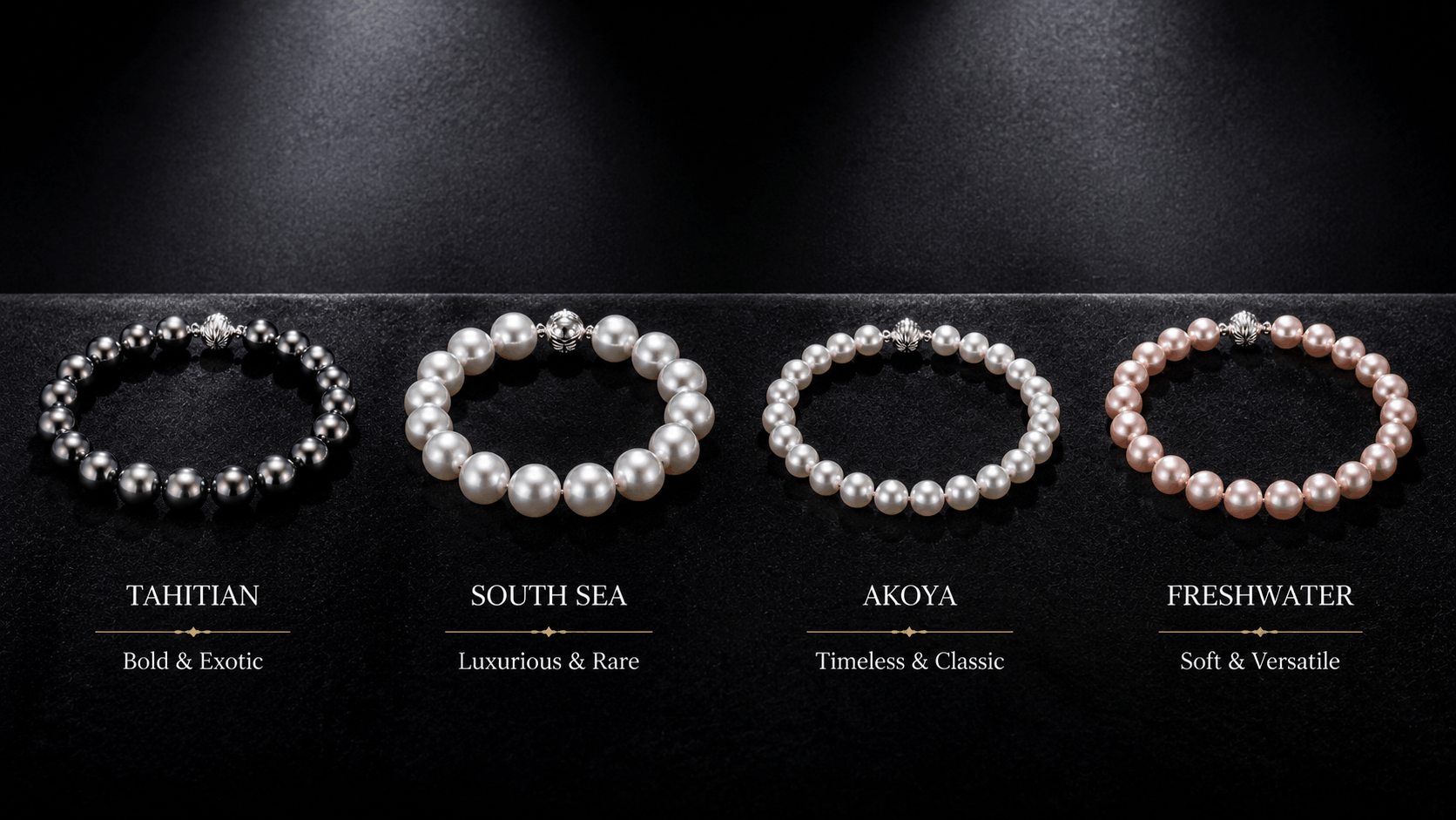 05. Perla Tahiti vs otras pulseras de perlas