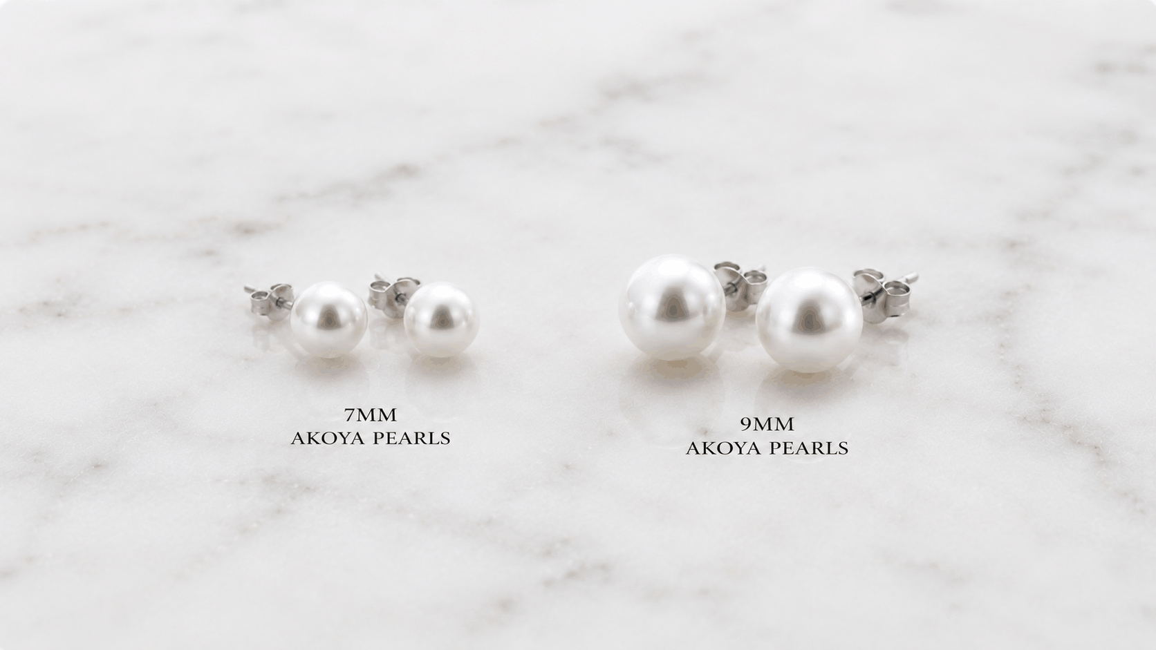 01. Aretes tipo stud de perlas para novias — La elección atemporal