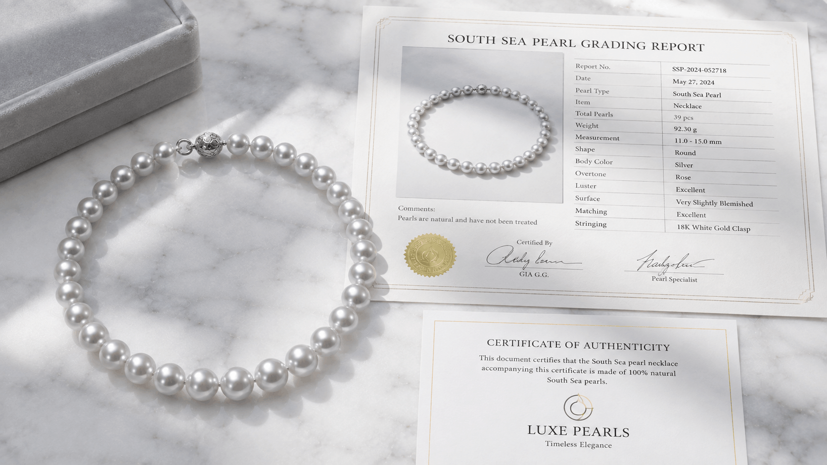 06. Cómo comprar joyería de perlas plateadas del Mar del Sur