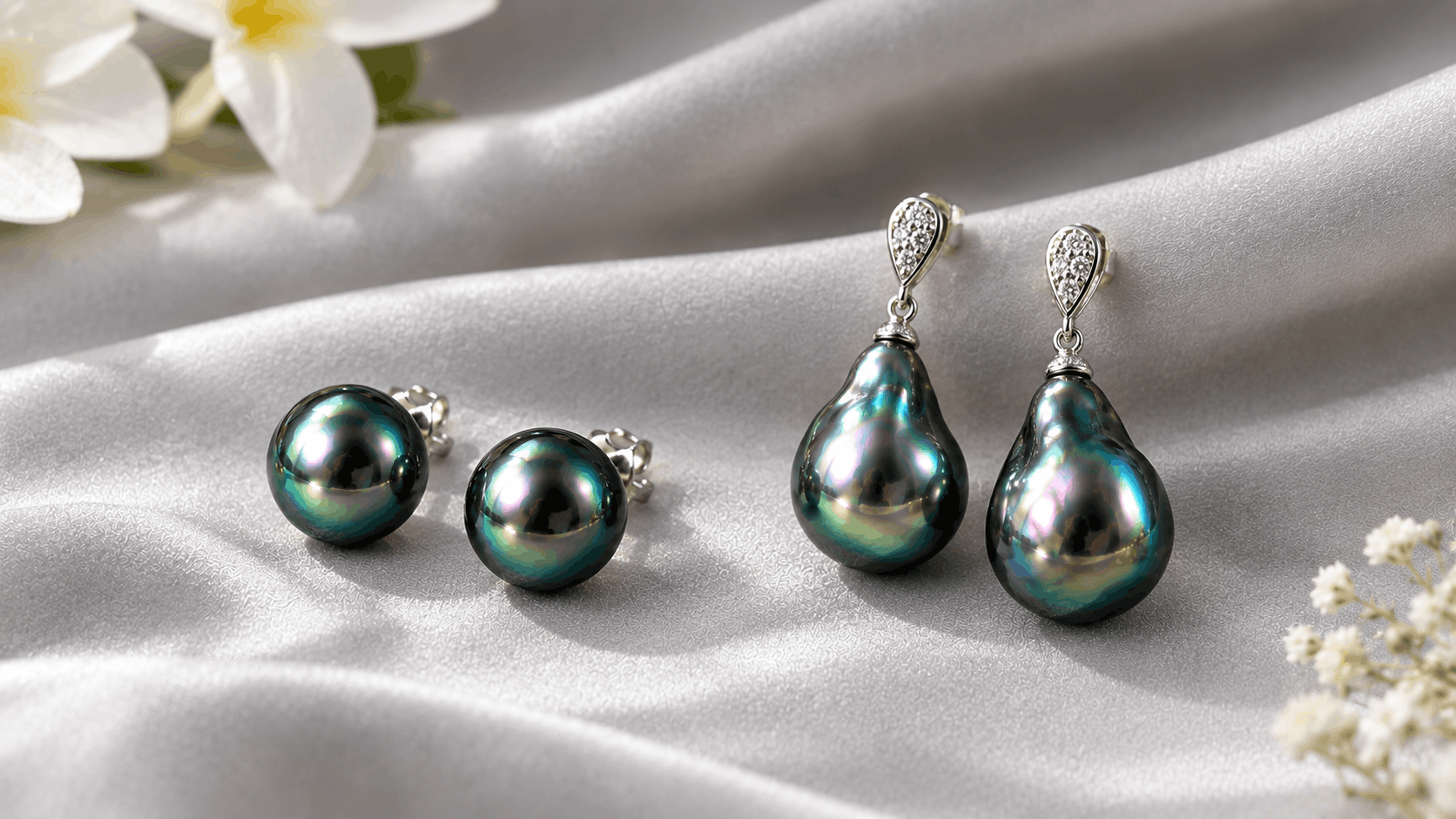 03. Aretes de perlas de Tahití — El punto de entrada más usable