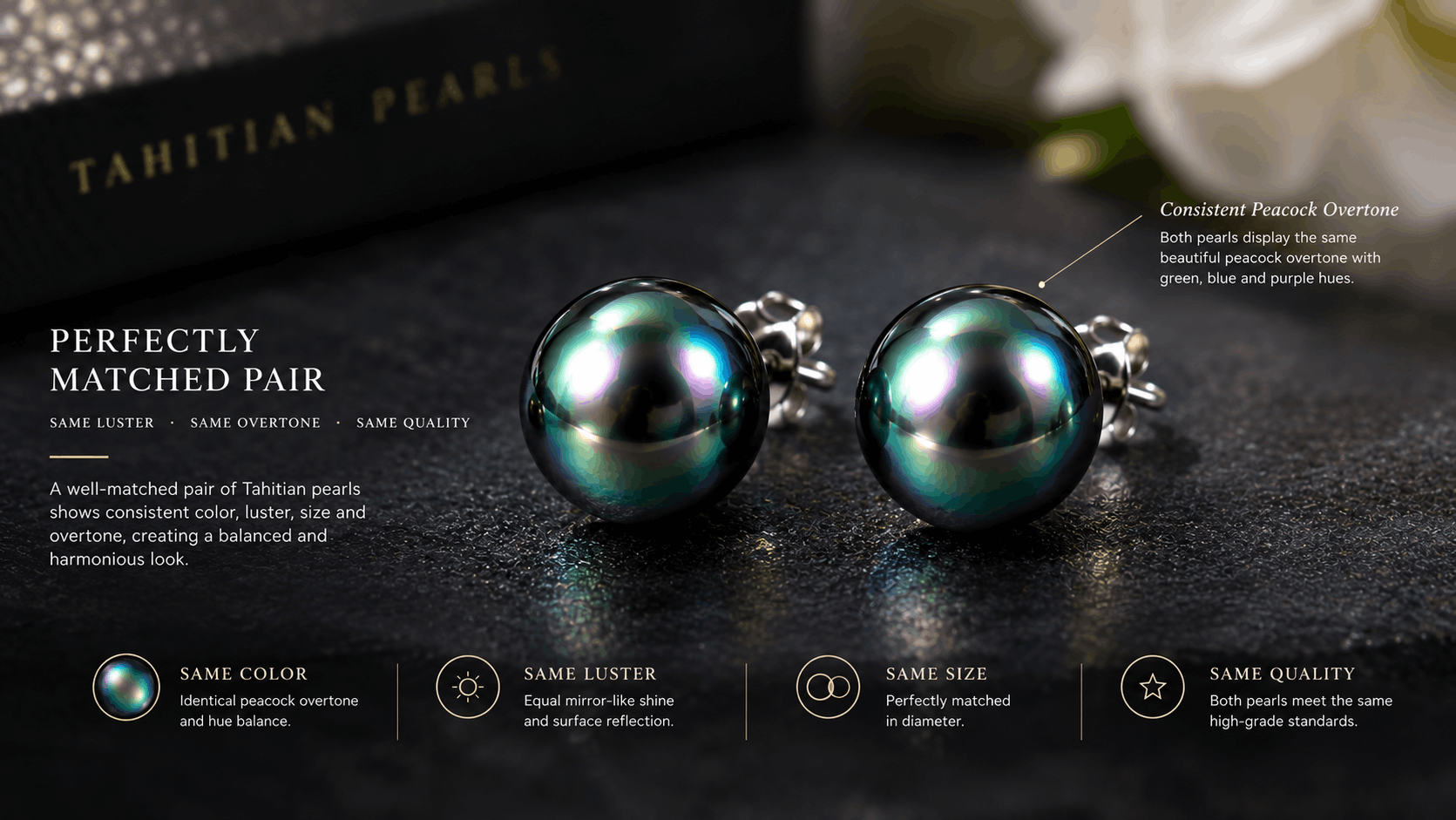 07. Qué revisar antes de comprar aretes de perlas tahitianas