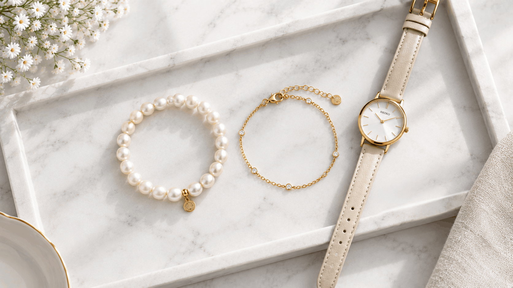 02. Por qué una pulsera de perlas elástica funciona para el uso diario