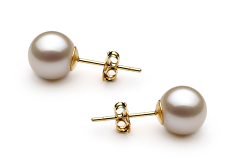 Conjunto de perlas Perla de Agua Dulce de calidad AAAA de 7 a 8mm en color Blanco