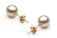 Conjunto de perlas Perla Akoya Japonesa de calidad AAA de 7.5 a 8mm en color Blanco