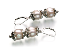 Conjunto de perlas Perla de Agua Dulce de calidad A de 8 a 9mm en color Blanco