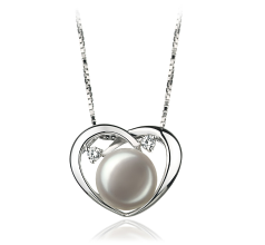 Conjunto de perlas Perla de Agua Dulce de calidad AA de 7 a 10mm en color Blanco
