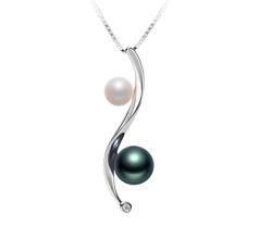 Colgante de perlas Perla de Agua Dulce de calidad AA de 5 a 8mm en color Multicolor