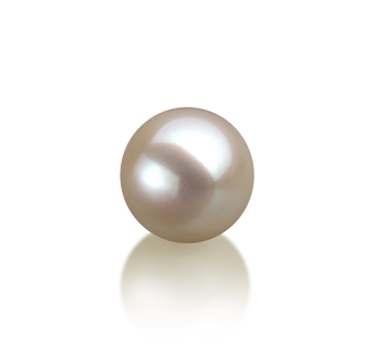 Perla Suelta Perla de Agua Dulce de calidad AAAA de 9 a 10mm en color Blanco
