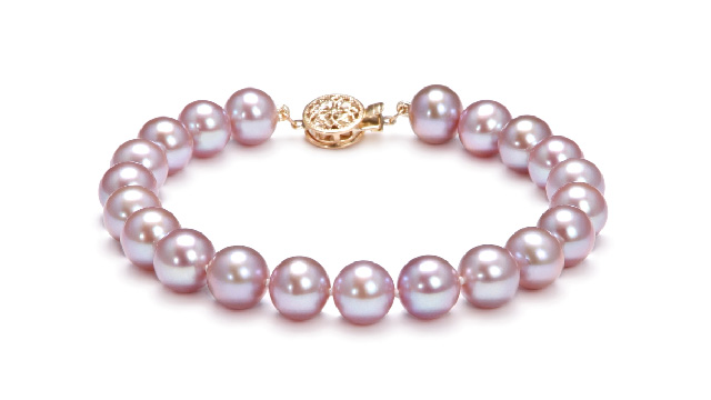 View Pulseras de perlas de lavanda collection