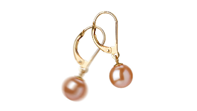 View Pendientes Perla Rosa collection