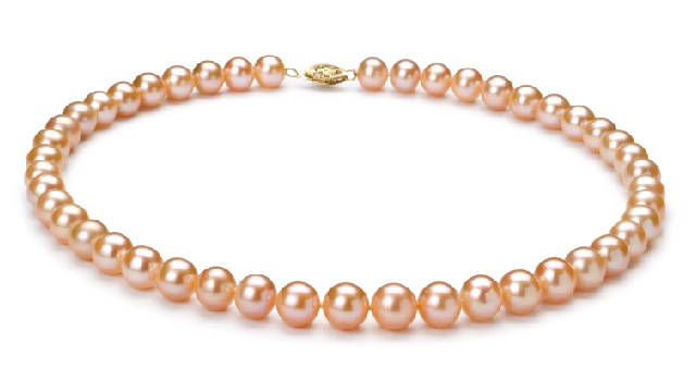 View Collares de perlas rosas collection