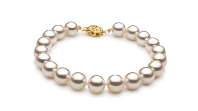 View Pulsera Akoya Japonesa Blanca collection