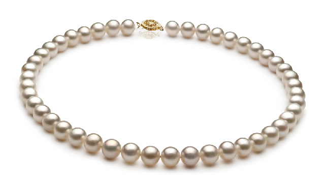 View Collar de perlas blancas de agua dulce collection